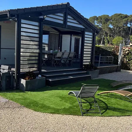 En Bois 3 Dans Domaine Securise Avec Piscine Chauffee - Fr-1-783-13 Pomérols