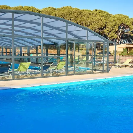 Chalet En Bois 3 Dans Domaine Securise Avec Piscine Chauffee - Fr-1-783-13 Pomérols