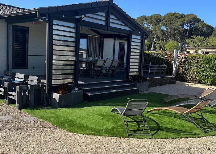 En Bois 3 Dans Domaine Securise Avec Piscine Chauffee - Fr-1-783-13 Pomerols